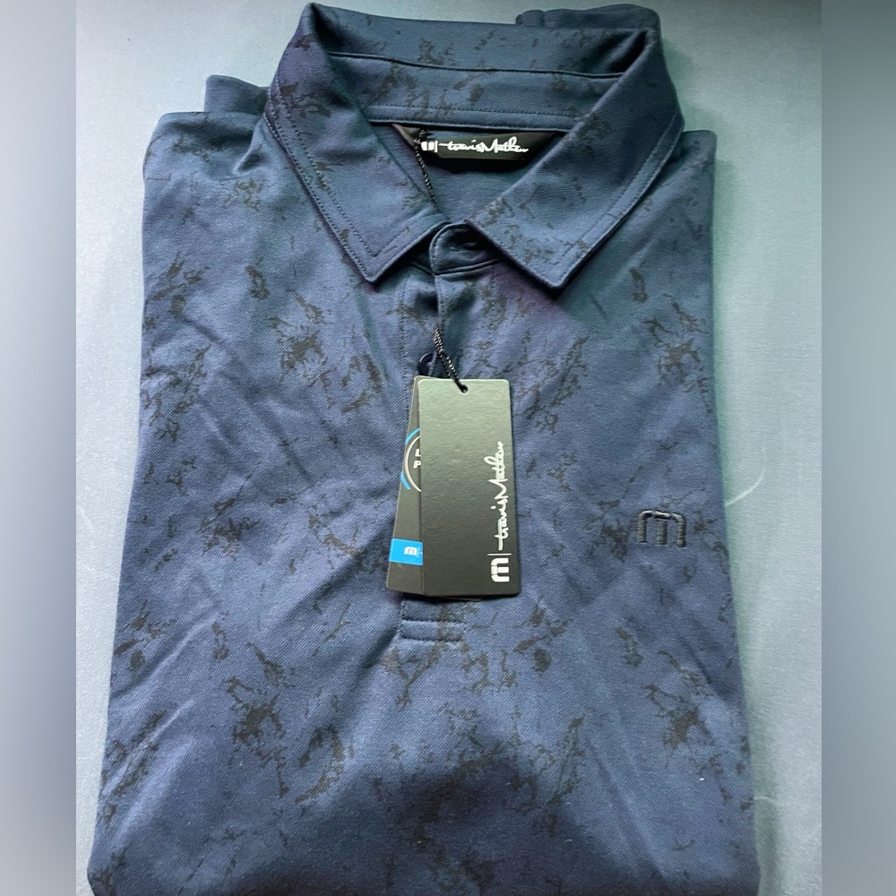 Travis Mathew Navy Polo